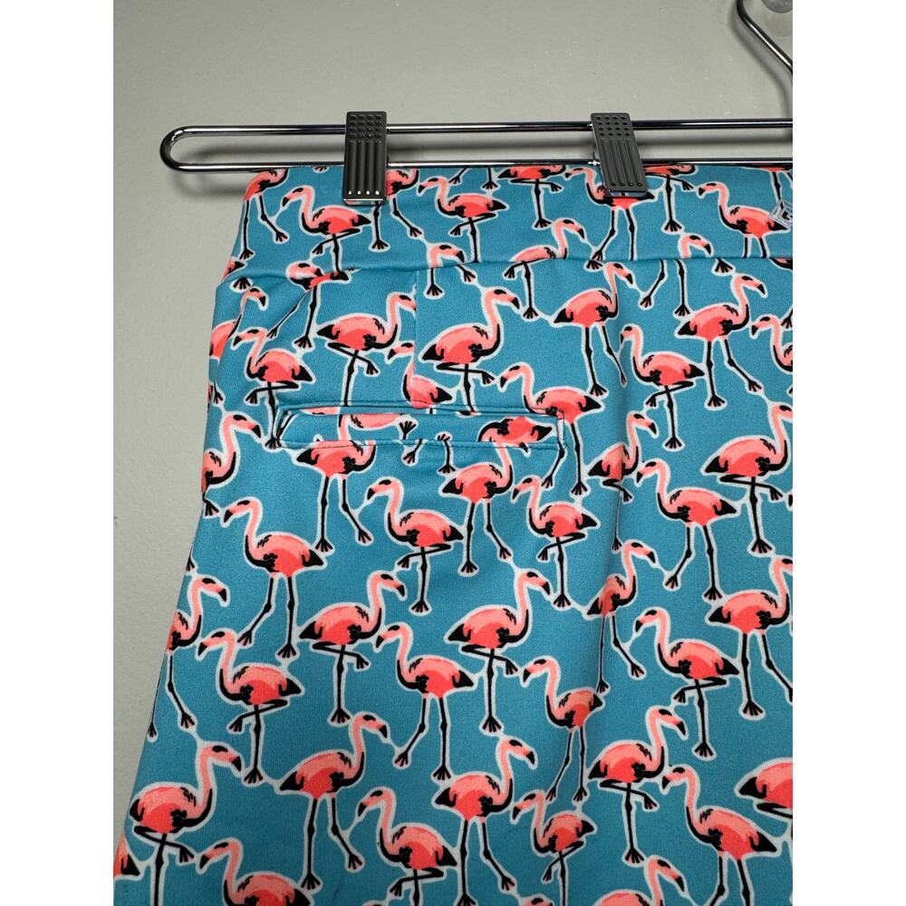 Zelos Women's Robin Egg Blue Skort Flamingos Golf Tennis Pickleball XL Active - Picture 2 of 11